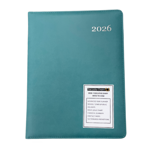 Picture of TLC Diary A4 Wiro WTV Emerald 2026