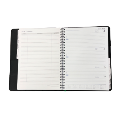 Picture of TLC Diary A4 Wiro WTV Emerald 2026