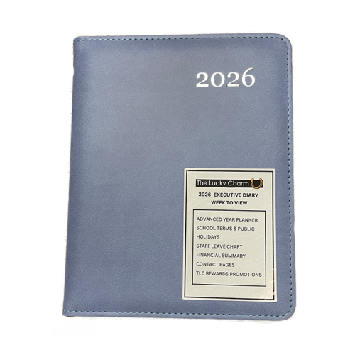 Picture of TLC Diary A5 Wiro WTV Blue 2026
