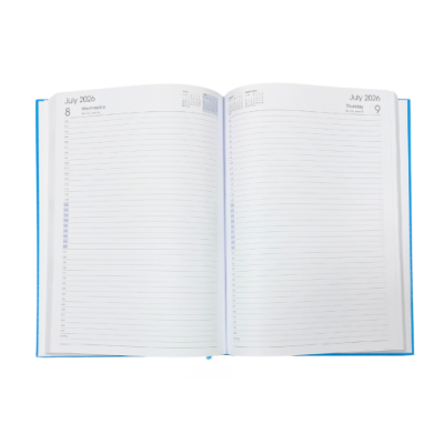 Picture of TLC Diary A4 DTP Spot Blue 2026