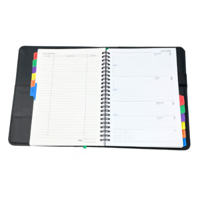 Picture of TLC Diary A5 Wiro WTV Pistachio 2026