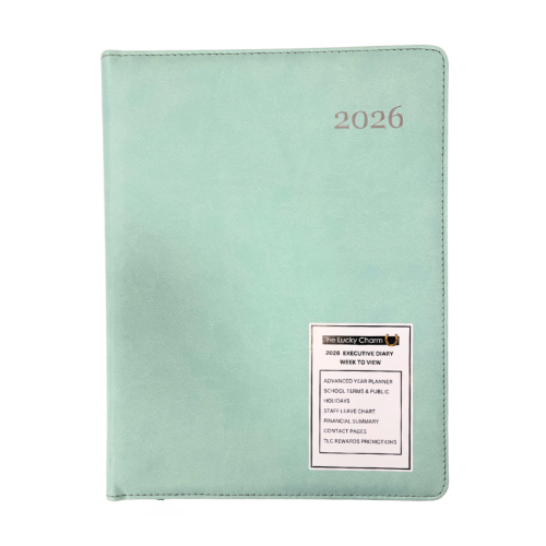 Picture of TLC Diary Wiro A4 WTV Pistachio 2026