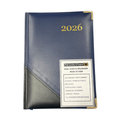 Picture of TLC Diary A5 WTV Blue 2026